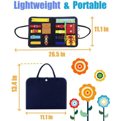 Montessori Sensory Learning Book