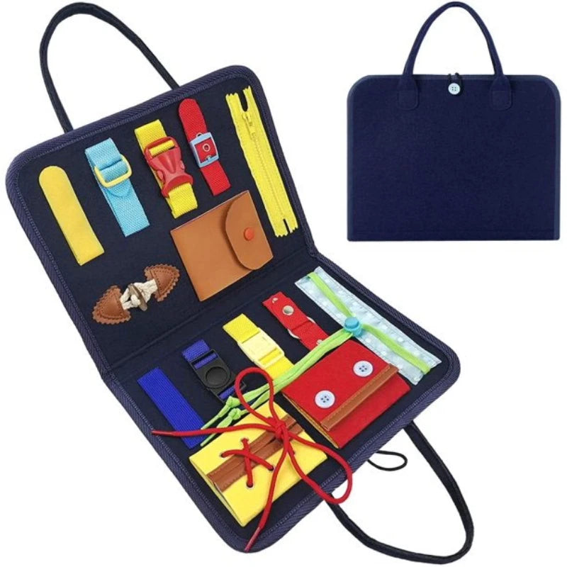 Montessori Sensory Learning Book