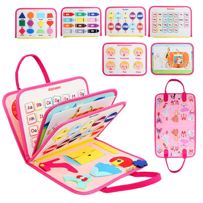 Montessori Sensory Learning Book