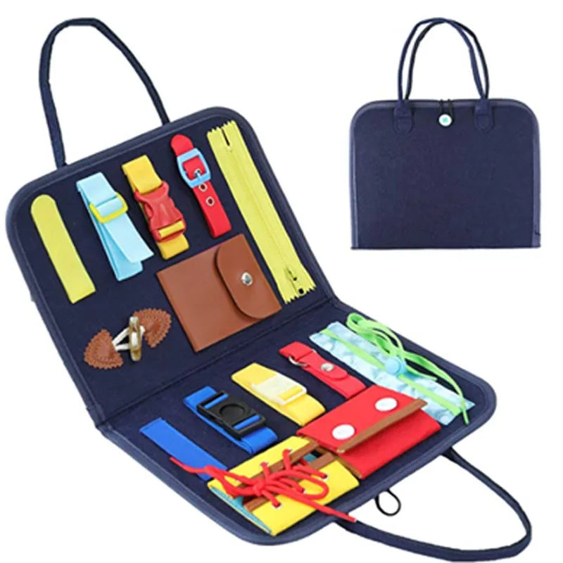 Montessori Sensory Learning Book