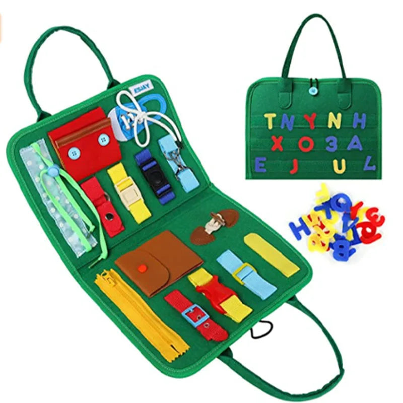 Montessori Sensory Learning Book