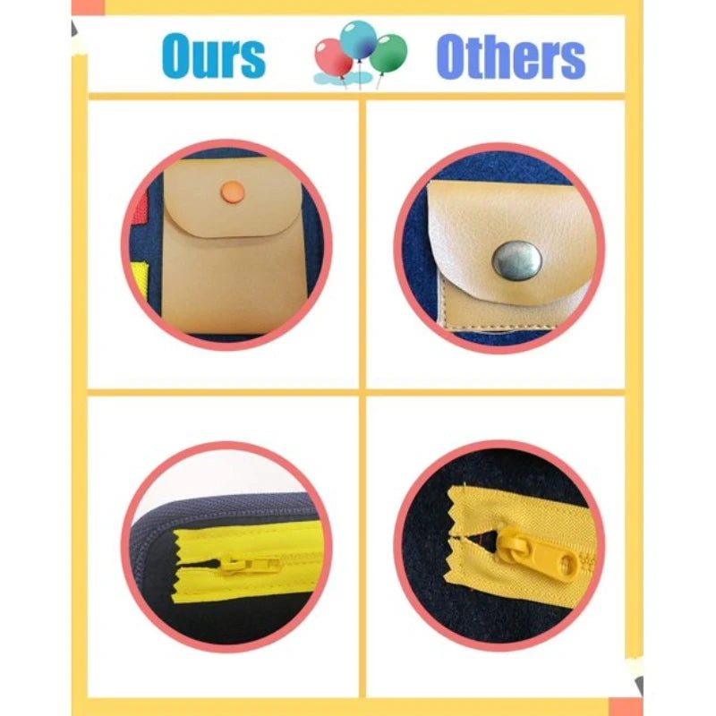 Montessori Sensory Learning Book